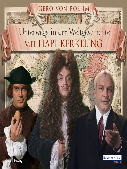 Title details for Unterwegs in der Weltgeschichte mit Hape Kerkeling by Gero Boehm - Wait list